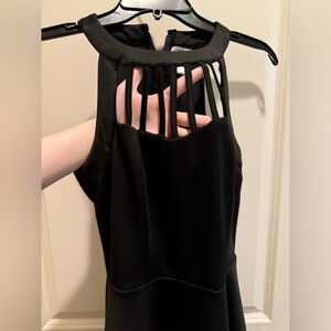 Little black dress.